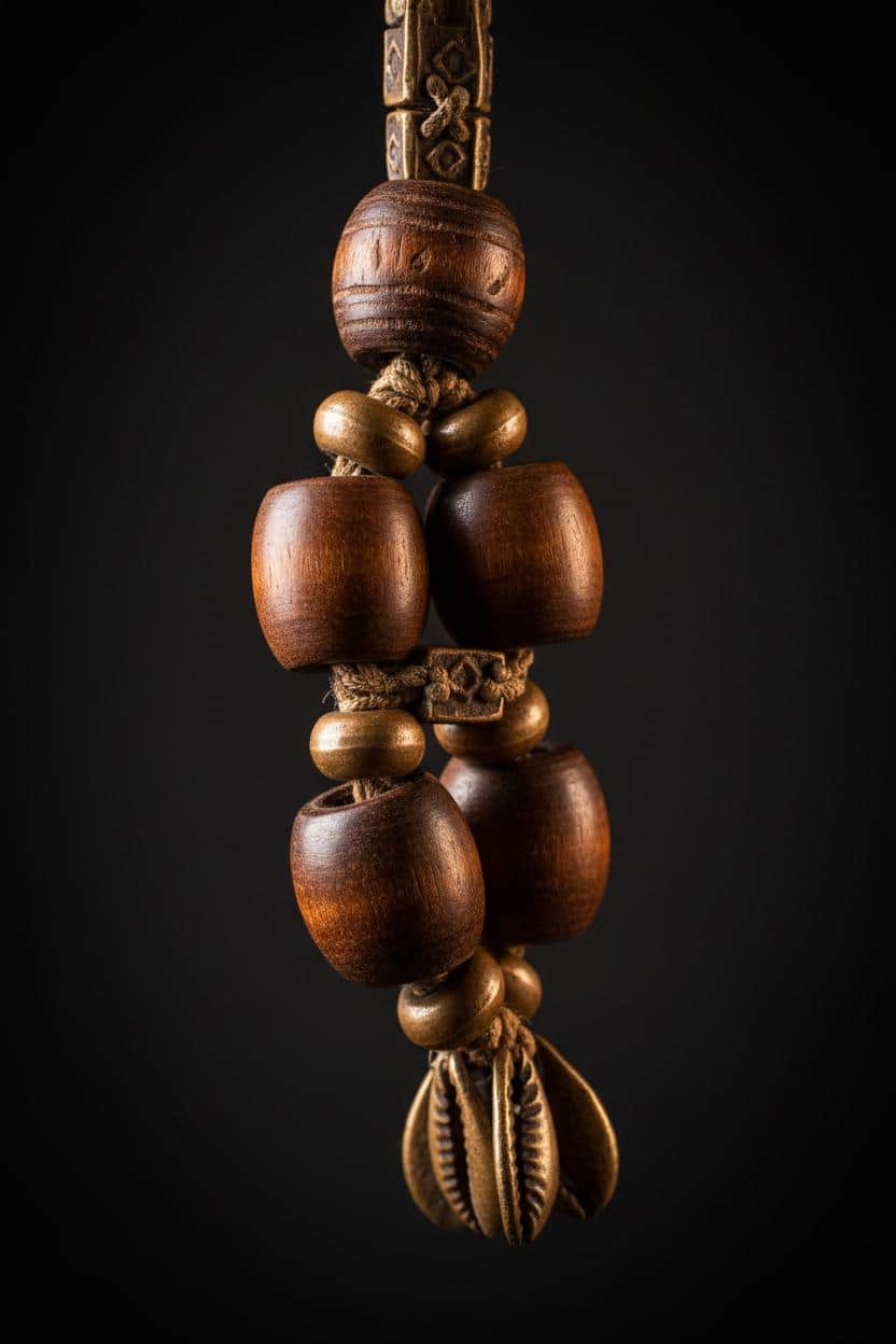 Sacred Opele chains used in Ifá divination