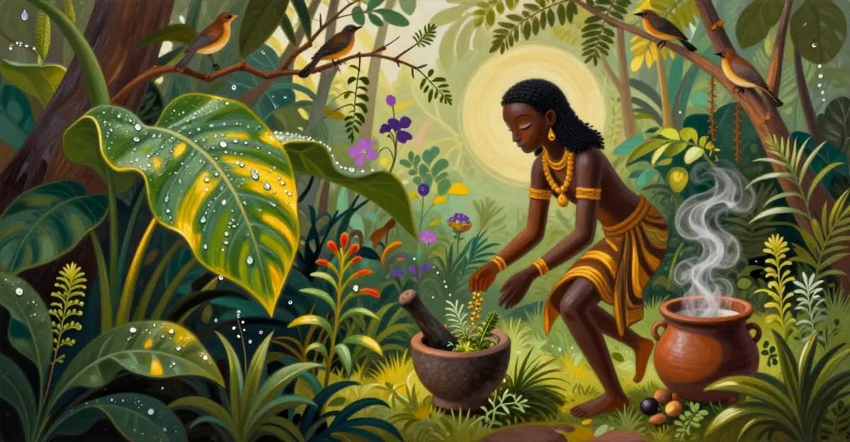 Ewé: El Poder de las Hojas Sagradas en la Tradición Yoruba