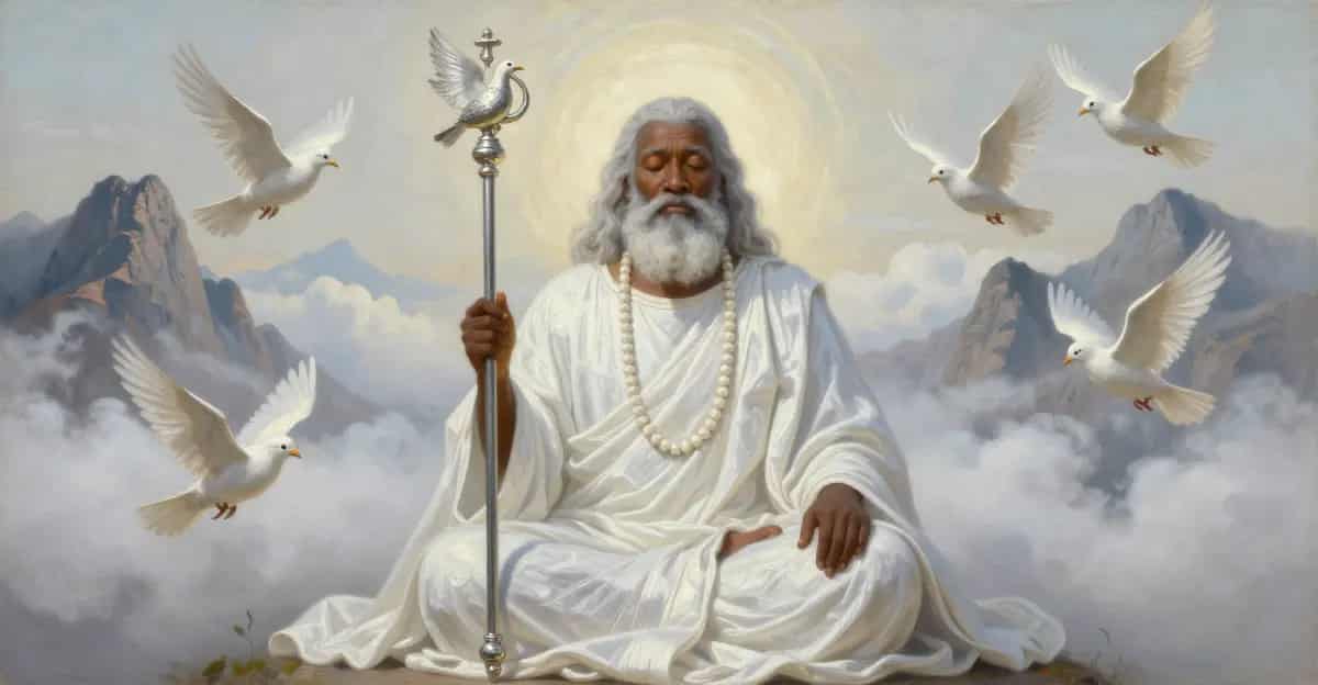 Obatalá: Der Yoruba-Orixá der Schöpfung, des Friedens und der Gerechtigkeit